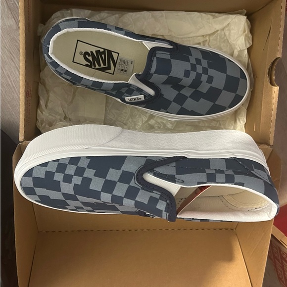 NIB Vans Classic Multi Check Stackform Shoe - Picture 4 of 4